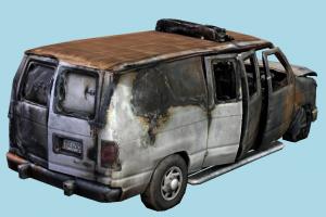 Burned Van Burned Van-2